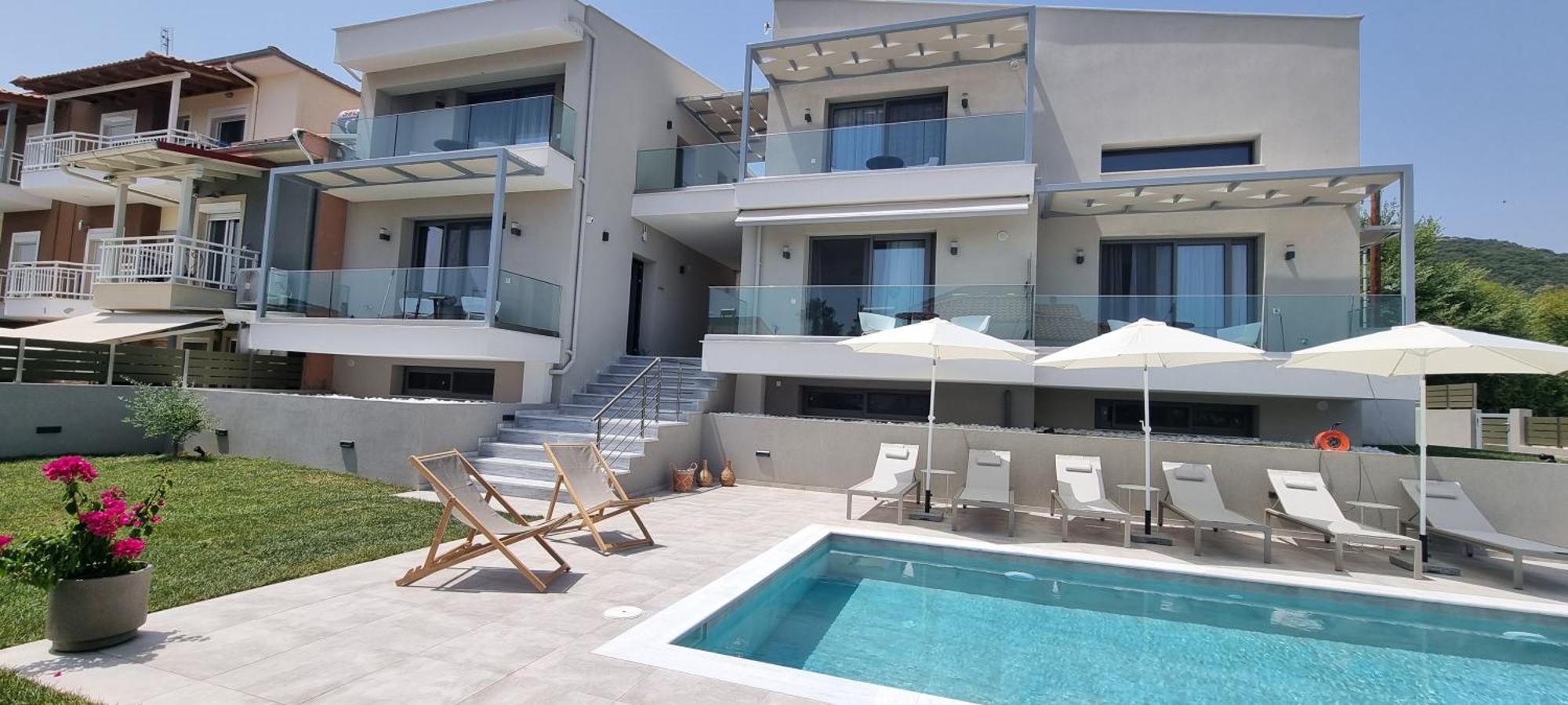 Arodo Suites Nea Iraklitsa Luaran gambar